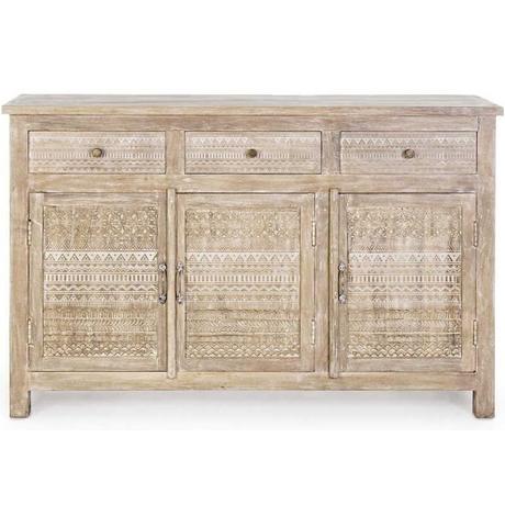 mutoni Sideboard Mayra 3 Türen 3 Schubladen  