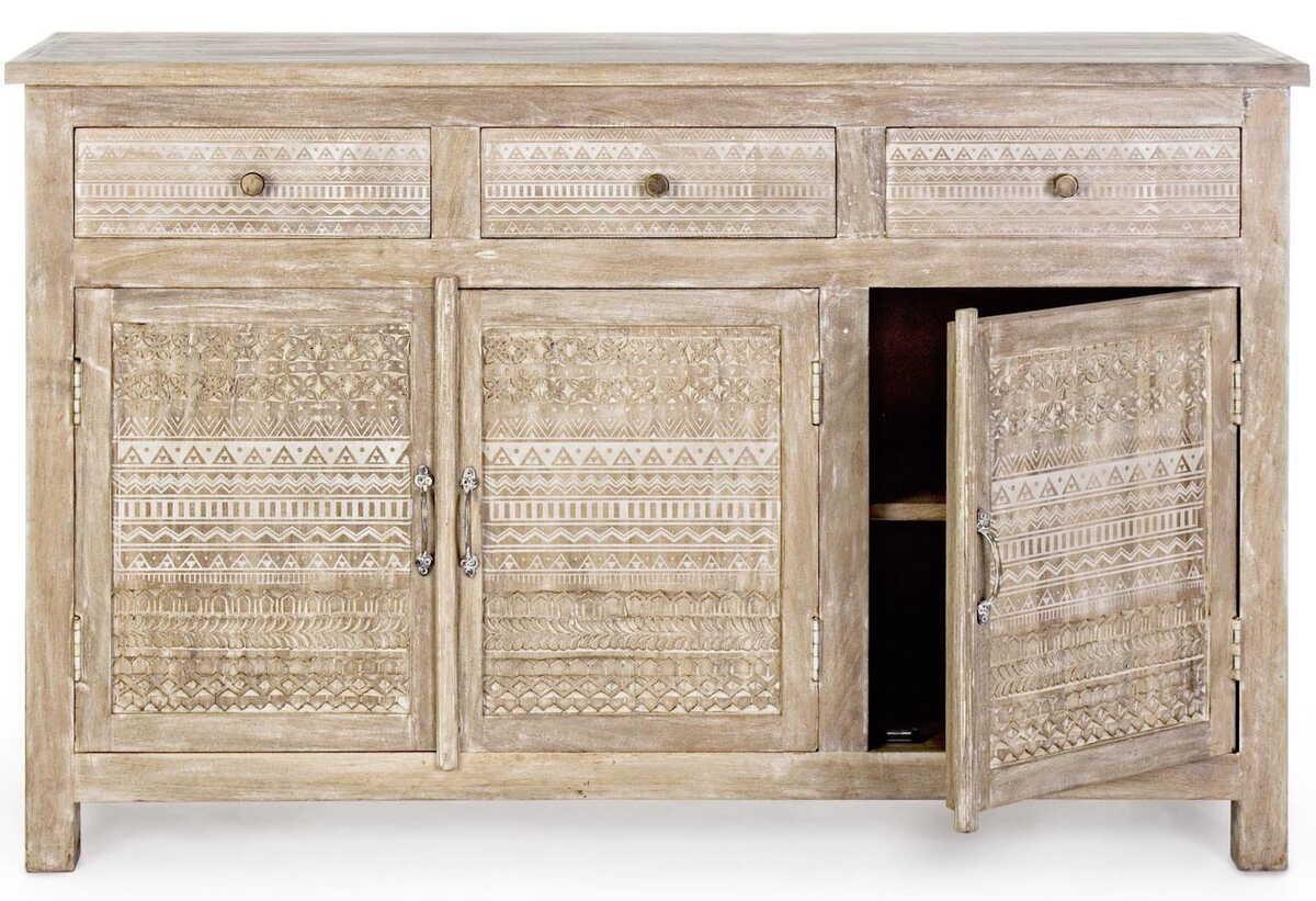 mutoni Credenza Mayra 3 ante 3 cassetti  