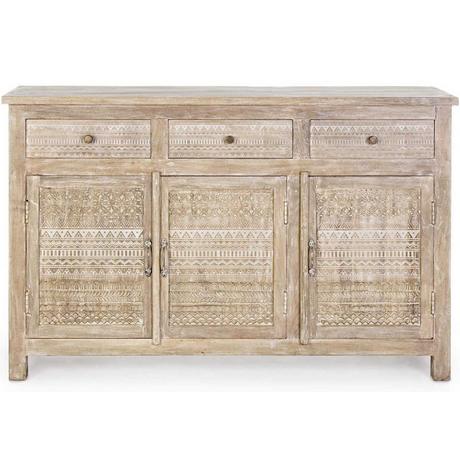 mutoni Credenza Mayra 3 ante 3 cassetti  