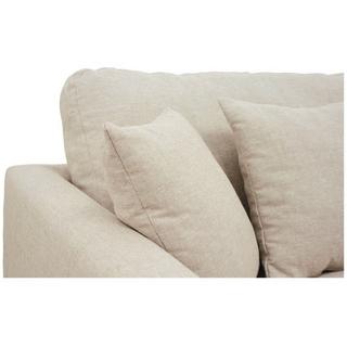 Blanc d'Ivoire Hussensofa Angie Leinen-Mix ecru 215  