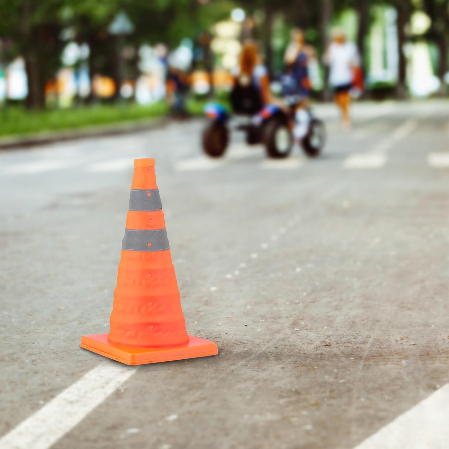 Northix Piloni pieghevoli in set da 4  