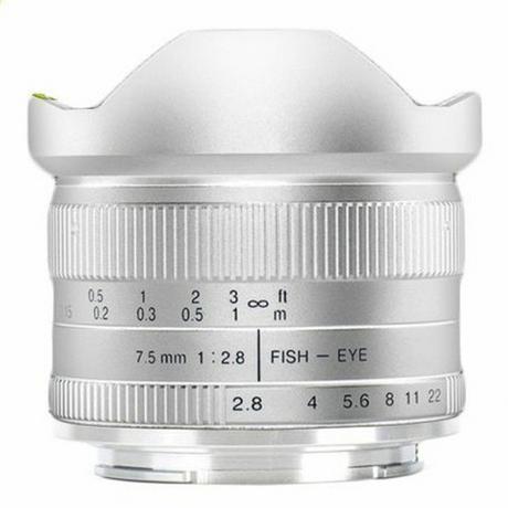 7ARTISANS  7Artisans 7,5 mm f2.8 APS-C (Canon M) 