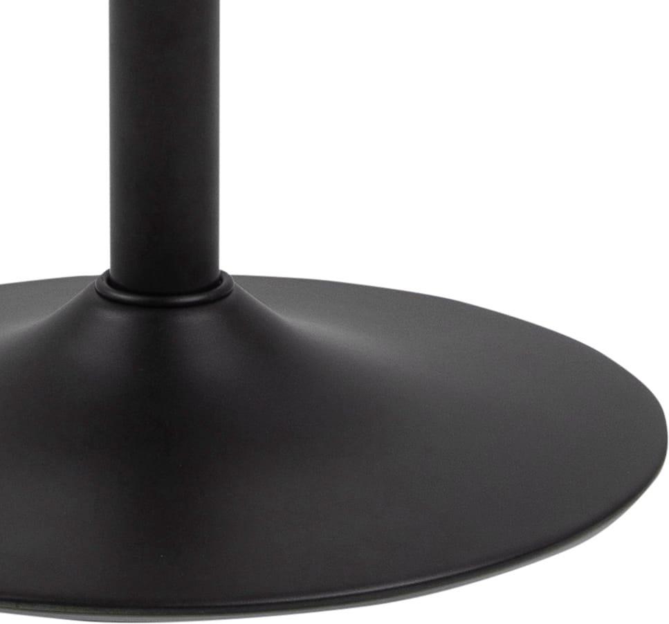 mutoni Tabouret de bar Randy anthracite pivotant 110 (1 pièce)  