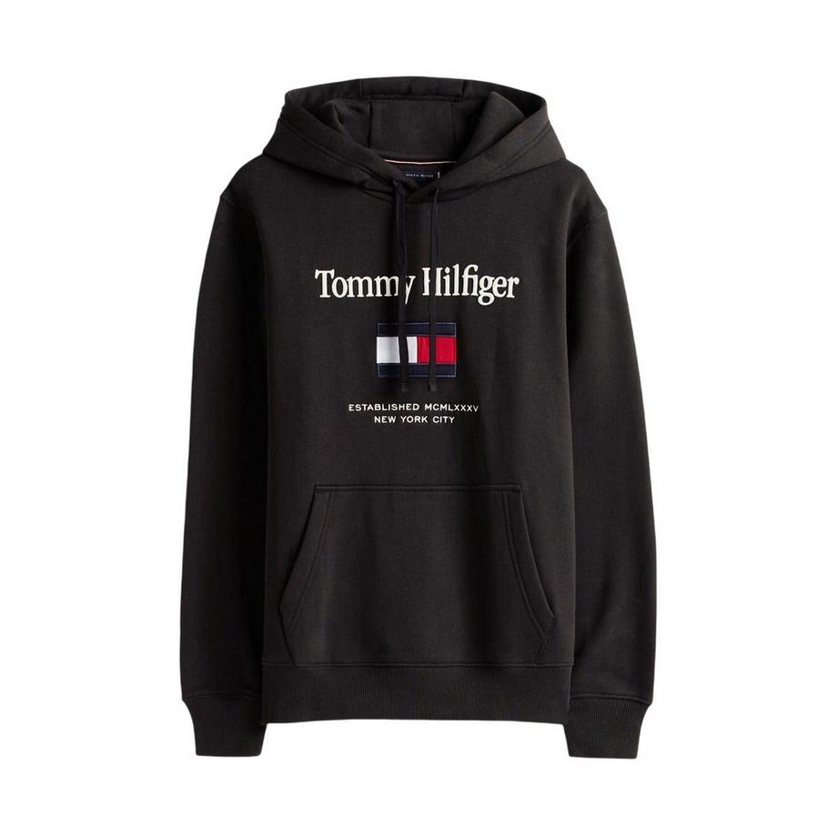 Hoodie Zum Überziehen, Bestickt, Leger