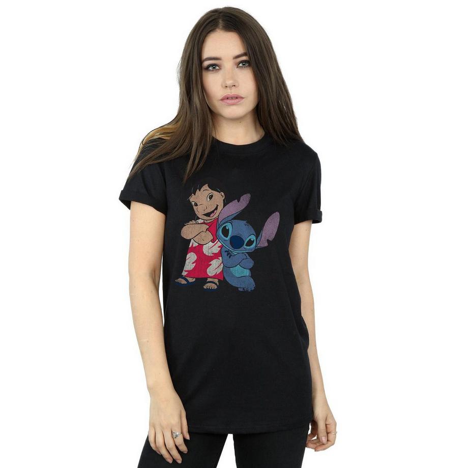 Lilo & Stitch Lilo and Stitch T-Shirt Classique Imprimé  
