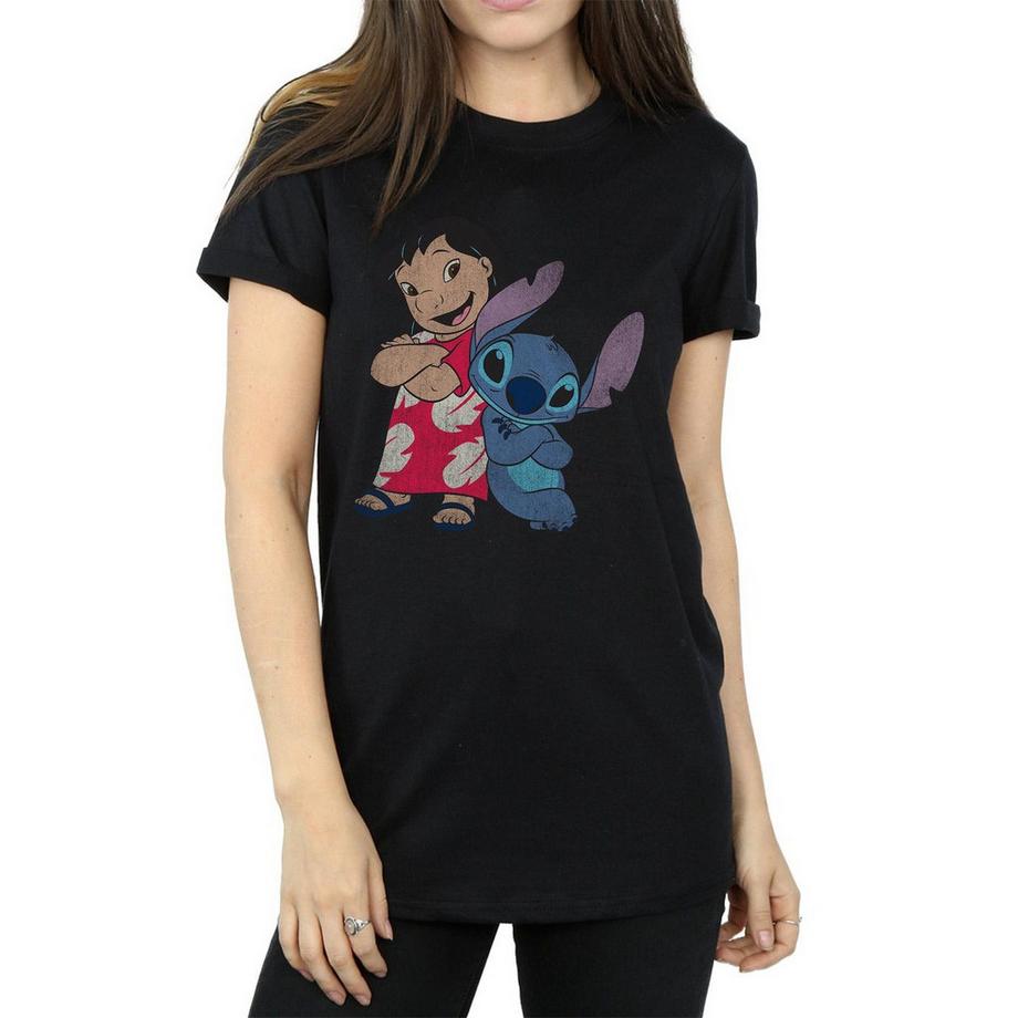 Lilo & Stitch Lilo and Stitch T-Shirt Classique Imprimé  
