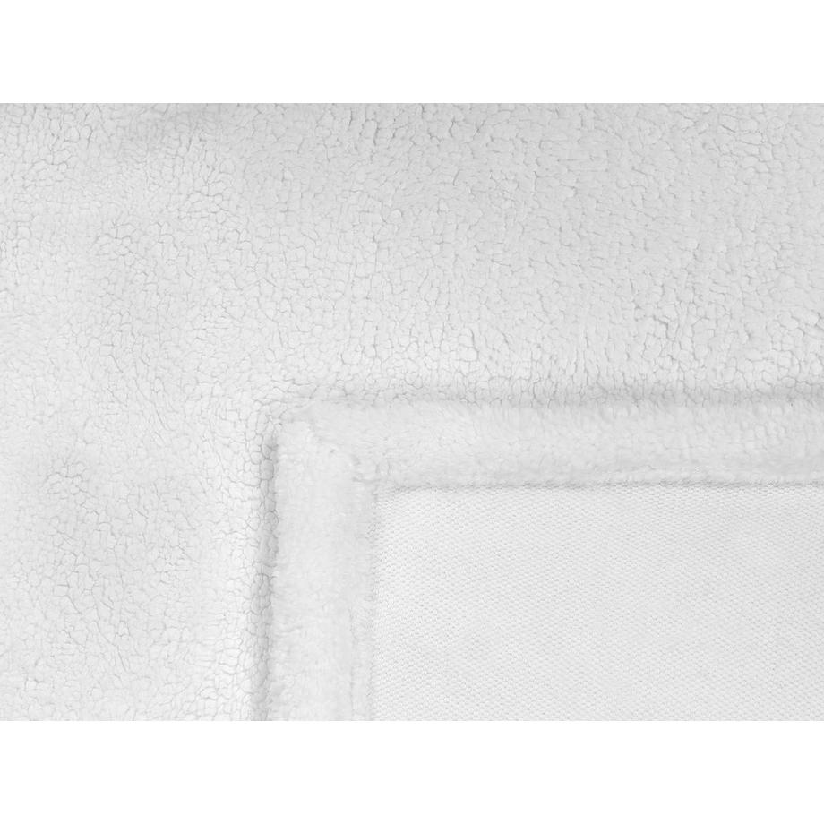 Beliani MIRGE Couverture Polaire Moderne en Polyester  