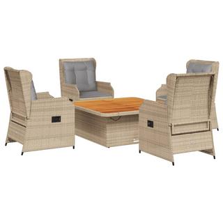 VidaXL Garten-lounge-set poly-rattan  