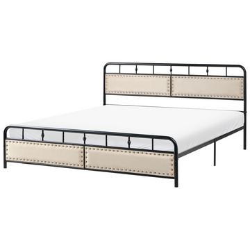 Lit avec sommier en Métal Traditionnel BREUILLET