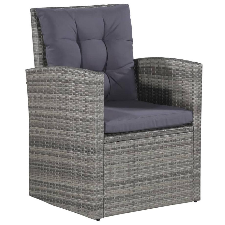 VidaXL set di divani Polirattan  