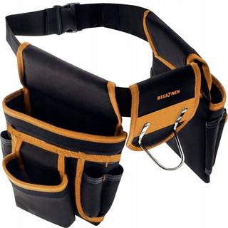 Bigstren Werkzeuggürtel 22 Taschen Schwarz und Gelb  