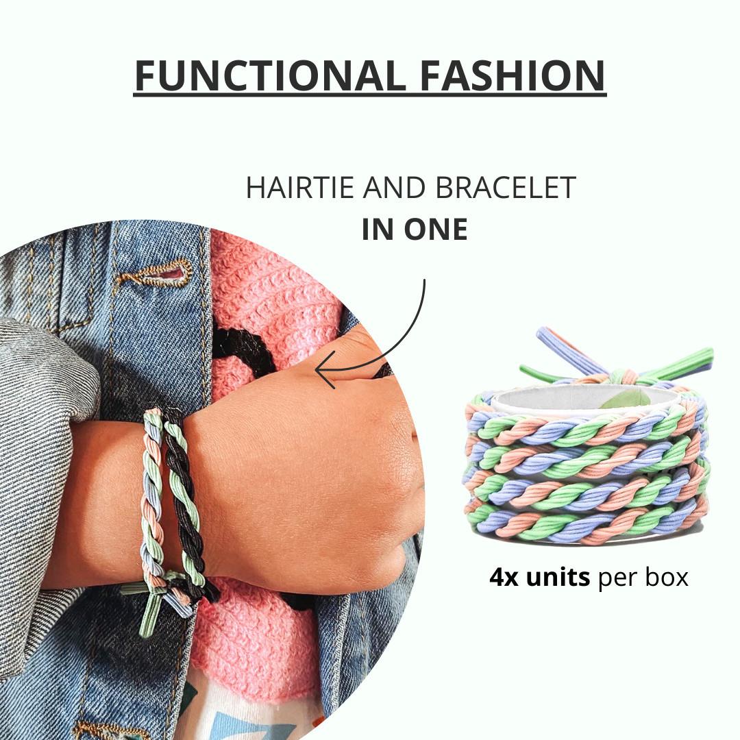 Bellody  Kinder Haargummis Cool Princess 4er Set 