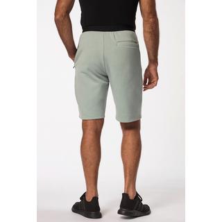 JP1880  Short de sport en molleton JAY-PI, collection Fitness. Taille élastique et poches zippées 