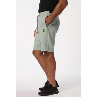 JP1880  Sporthose, Fitness, Sweat-Bermuda, Elastikbund, Zipptaschen 