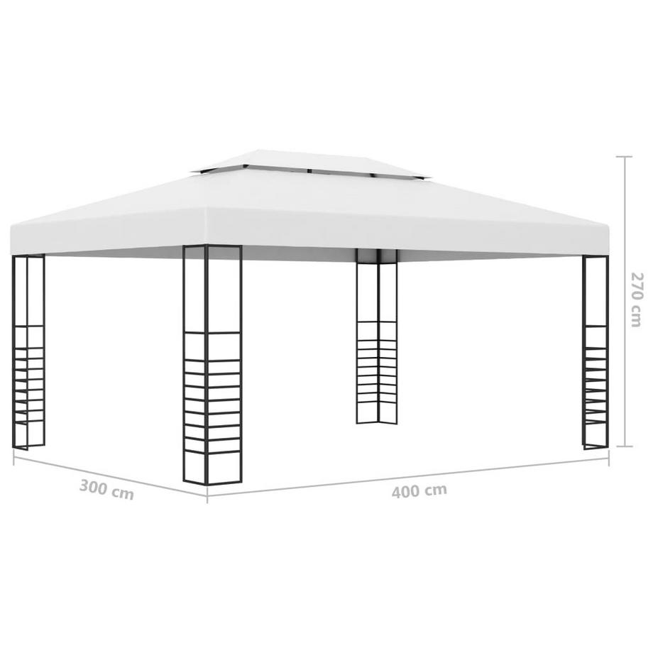 VidaXL Gartenpavillon gewebe  