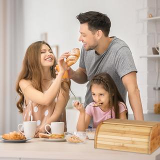 B2X Brotkasten Bambus  