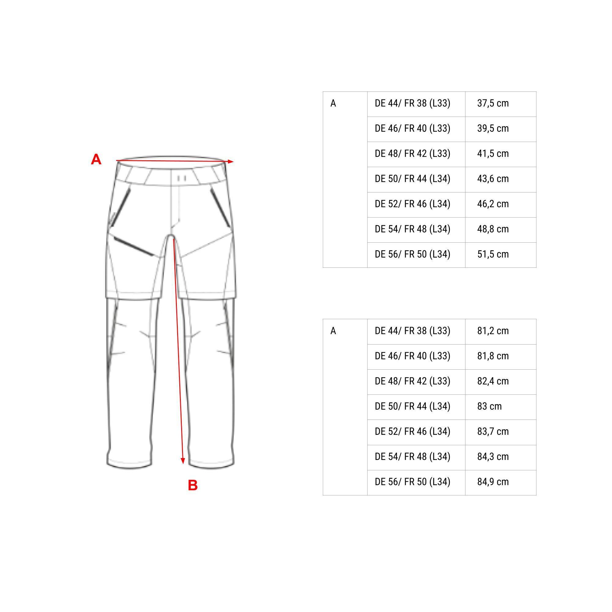 QUECHUA  Pantalon modulable - MH500 