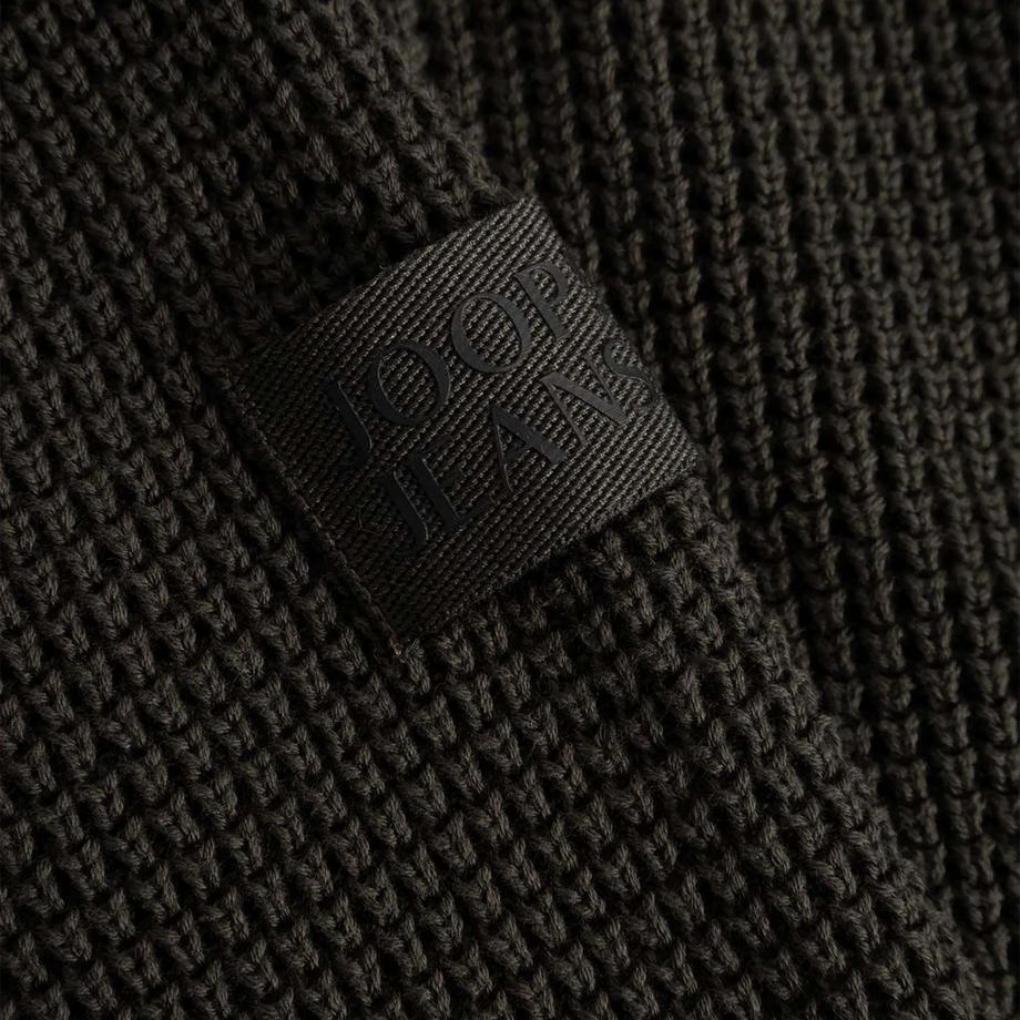 Joop Jeans Honrio Pull en tricot confortable à demi-zip  