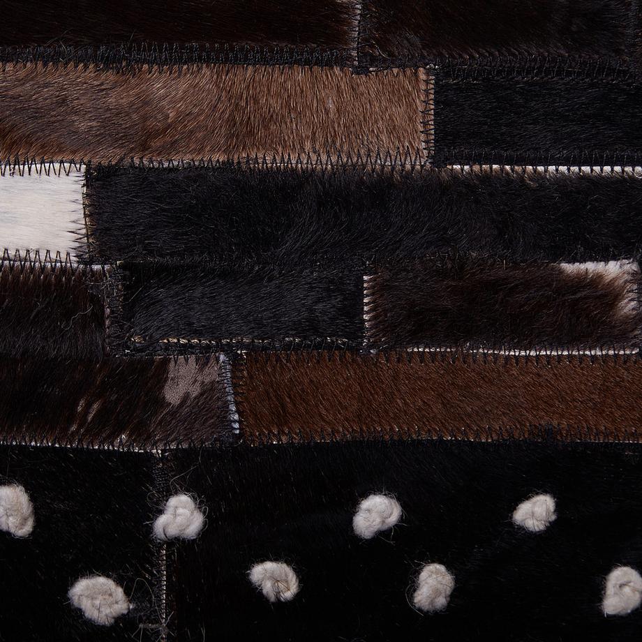 Beliani Teppich aus Kuhfell  AKSEKI  