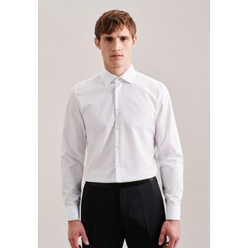 Business Hemd Slim Fit Langarm Uni