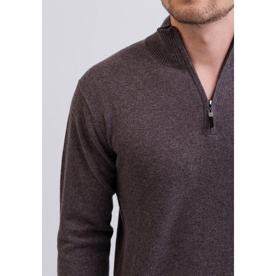 CASH-MERE.CH Pullover Collo Alto Cashmere  