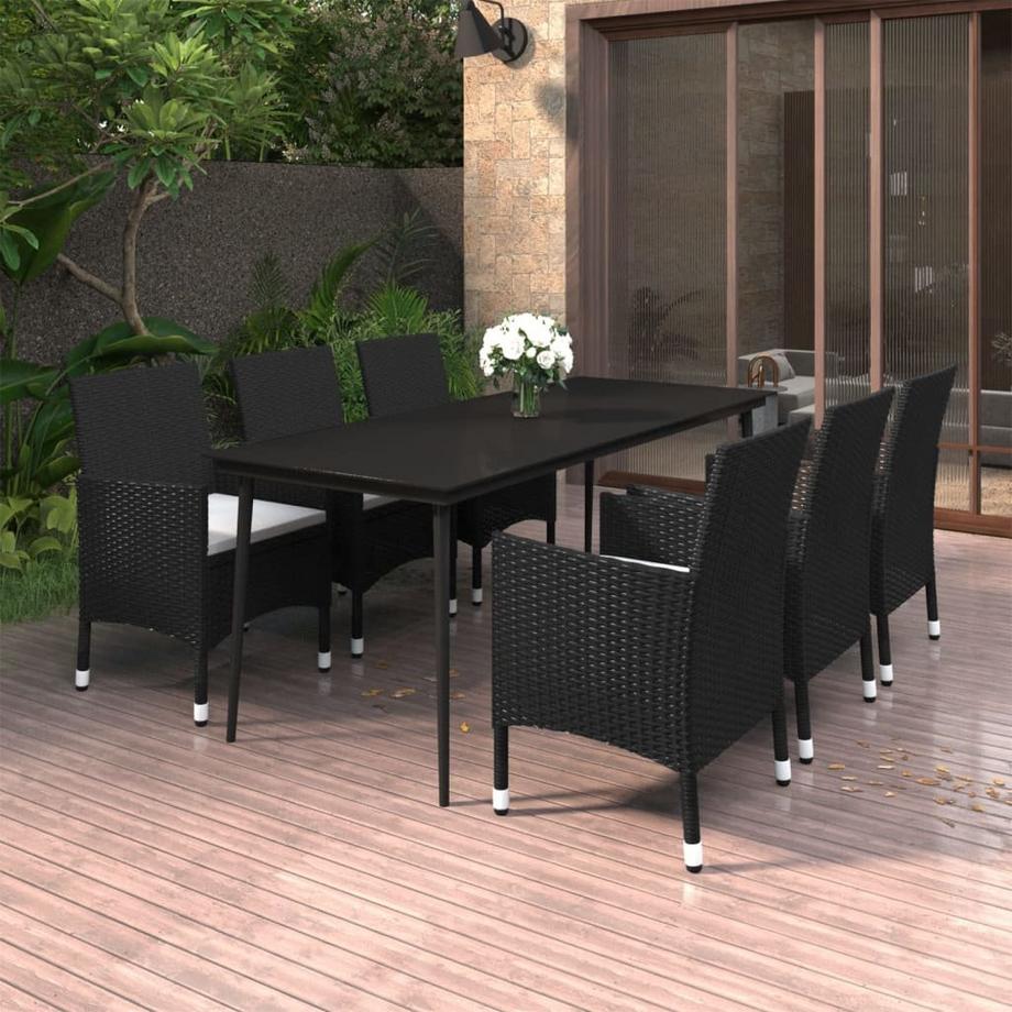 VidaXL set da pranzo da giardino  