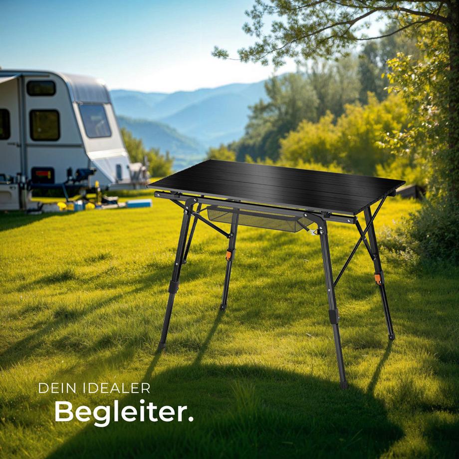 Tectake  Table de camping TINA pliable 