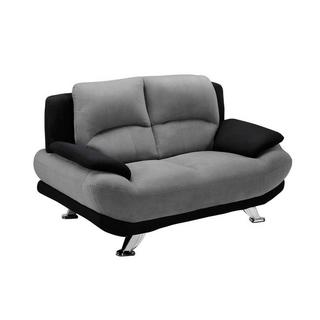 Vente-unique Couchgarnitur 3+2 Microfaser Musko  