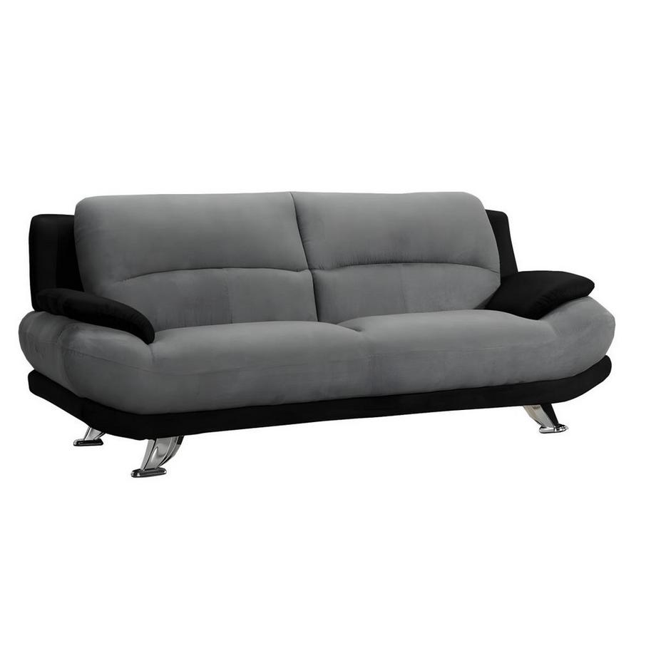 Vente-unique Couchgarnitur 3+2 Microfaser Musko  