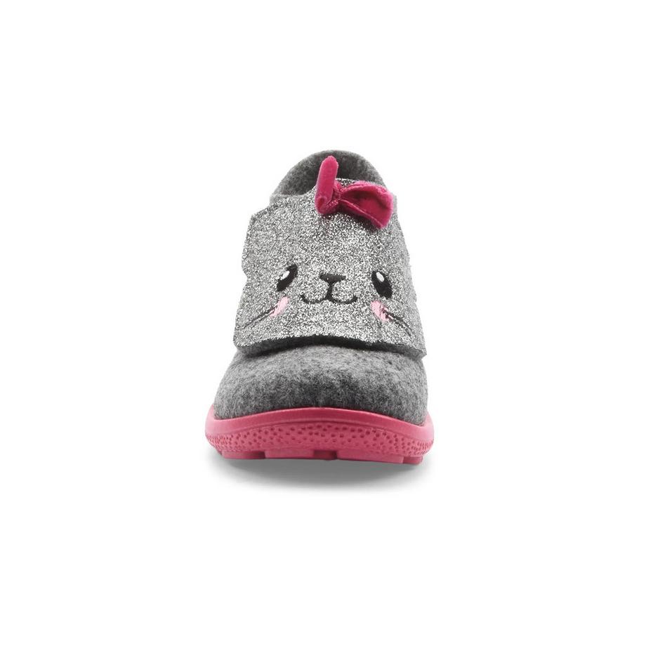 Superfit Happy Octi Pantoufles en feutre avec motif chat  