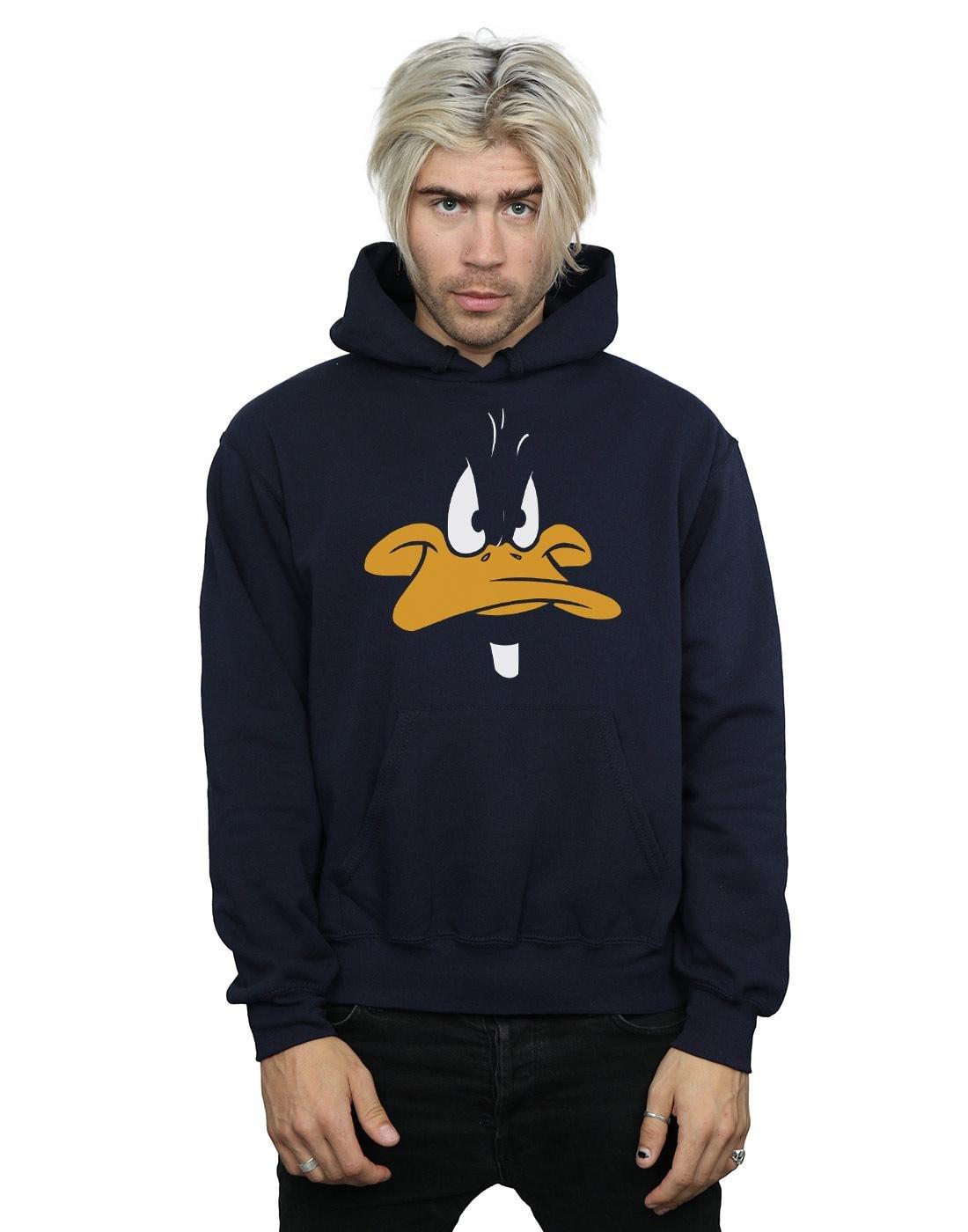 LOONEY TUNES Daffy Duck Face Kapuzenpullover  