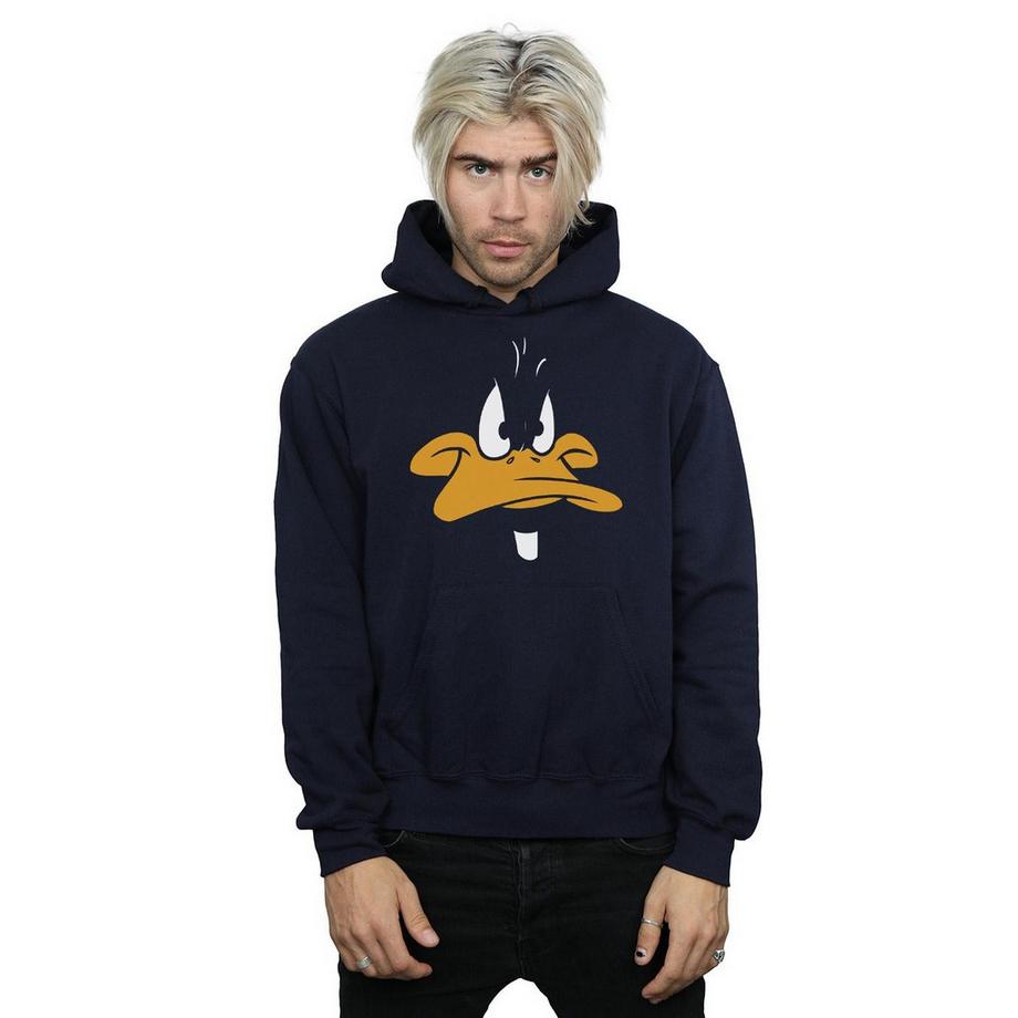 LOONEY TUNES Daffy Duck Gesicht Kapuzenpullover  