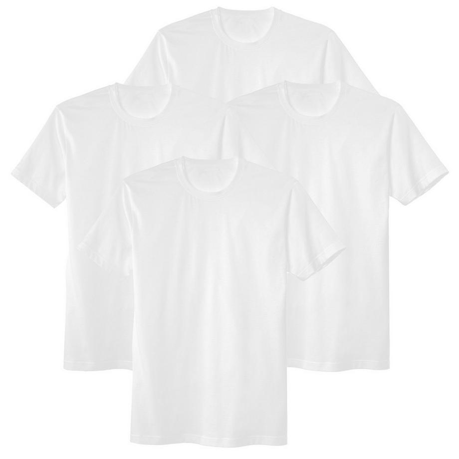 T-Shirt  4er Pack Figurbetont-MEN T-Shirt 2PACK Natural Benefit 100% cotton