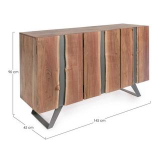 mutoni Sideboard Aron 3 portes  