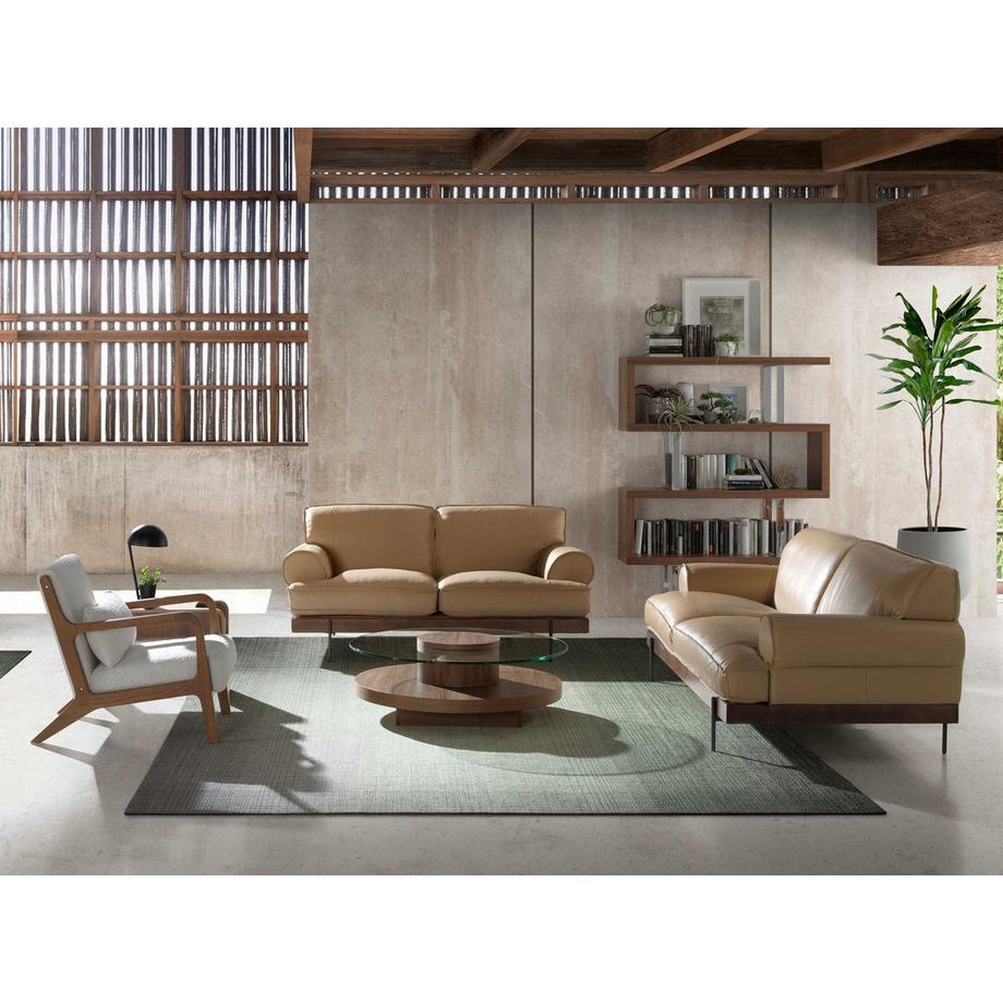 ANGEL CERDA Fauteuil en tissu blanc  