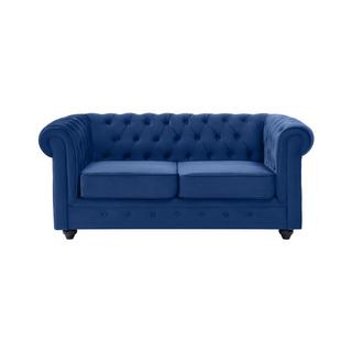 Vente-unique 2SitzerSofa CHESTERFIELD Samt  