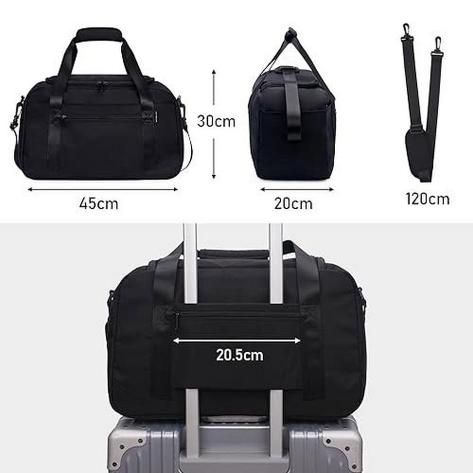 Only-bags.store Ryanair Handgepäck Reisetasche unter dem Sitz 45 x 36 x 20 cm  