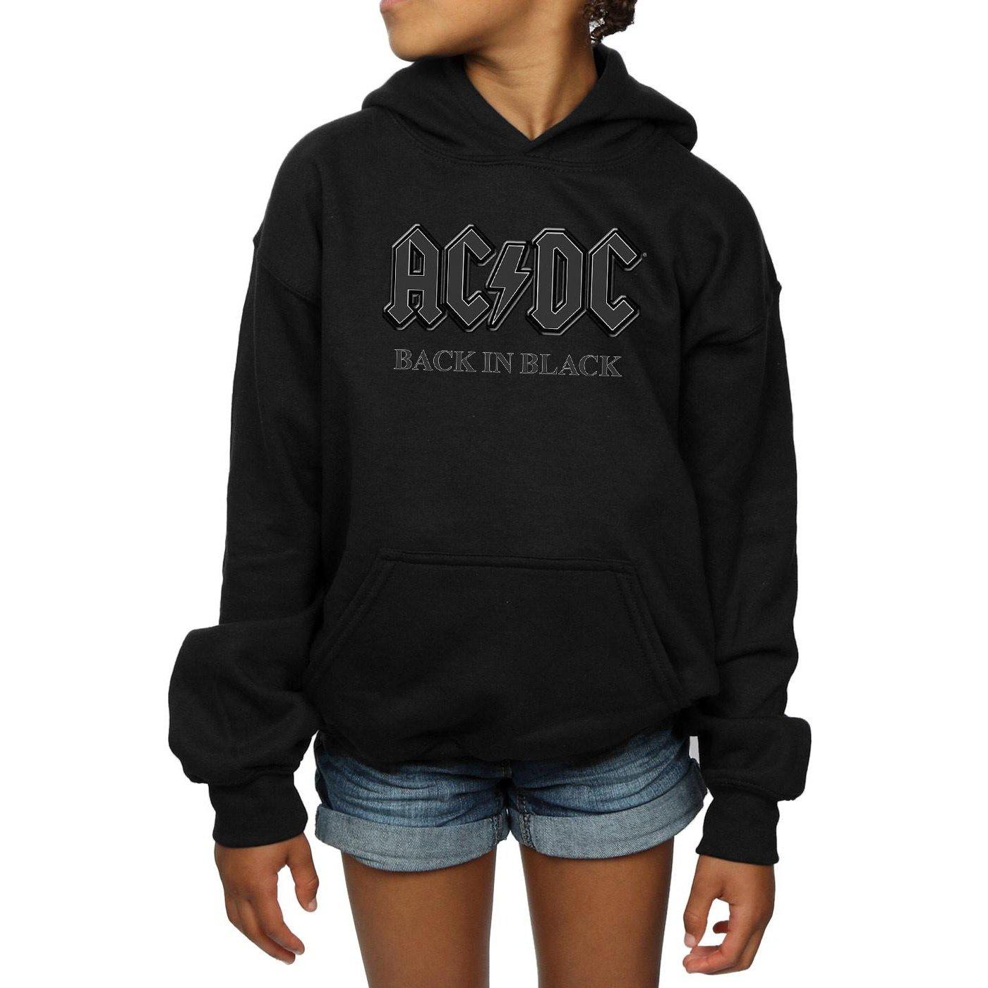 AC/DC  Sweat à capuche BACK IN BLACK 