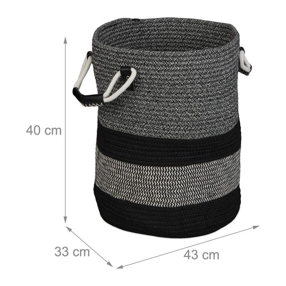 B2X Cesto portaoggetti in cotone  