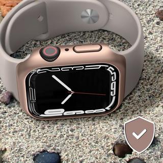 Avizar  Apple Watch 8 / 7 45mm Hülle Rosegold 