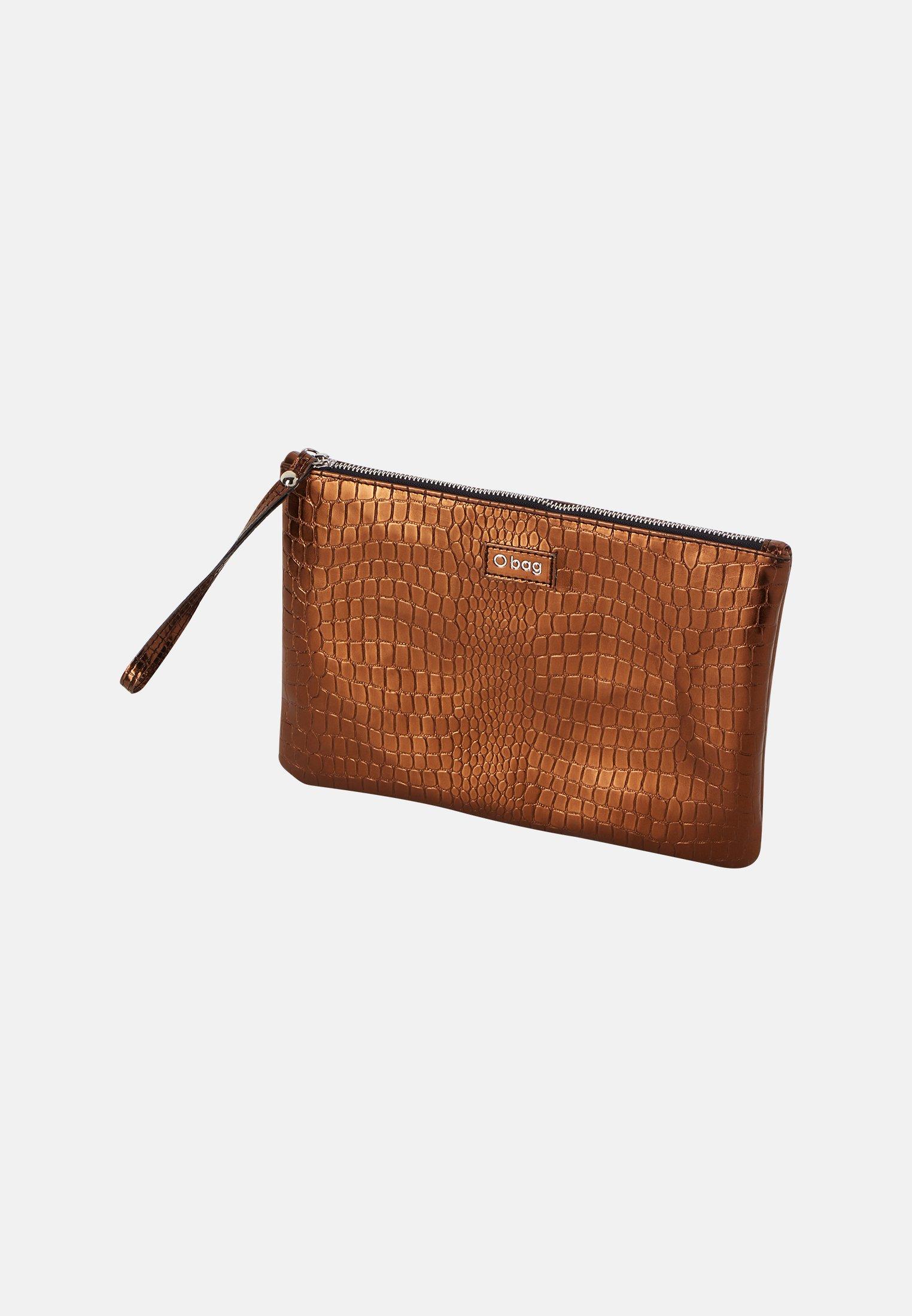 O Bag  Roter Clutch cheek 