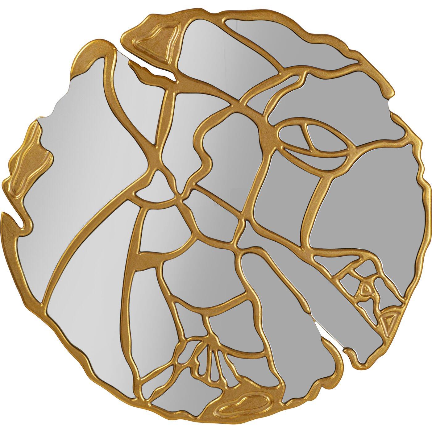 KARE Design Miroir mural pièces d'or rond 100  