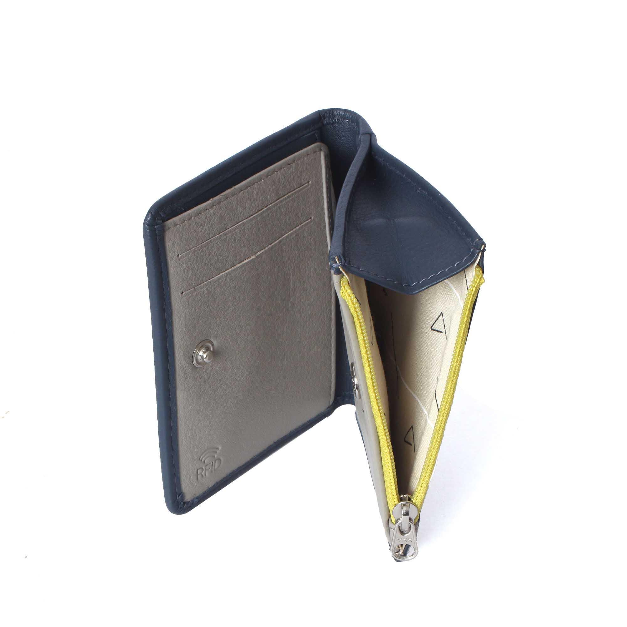 VARGU SINE M-1 Portefeuille en Cuir Véritable  