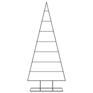 VidaXL Metall weihnachtsbaum  