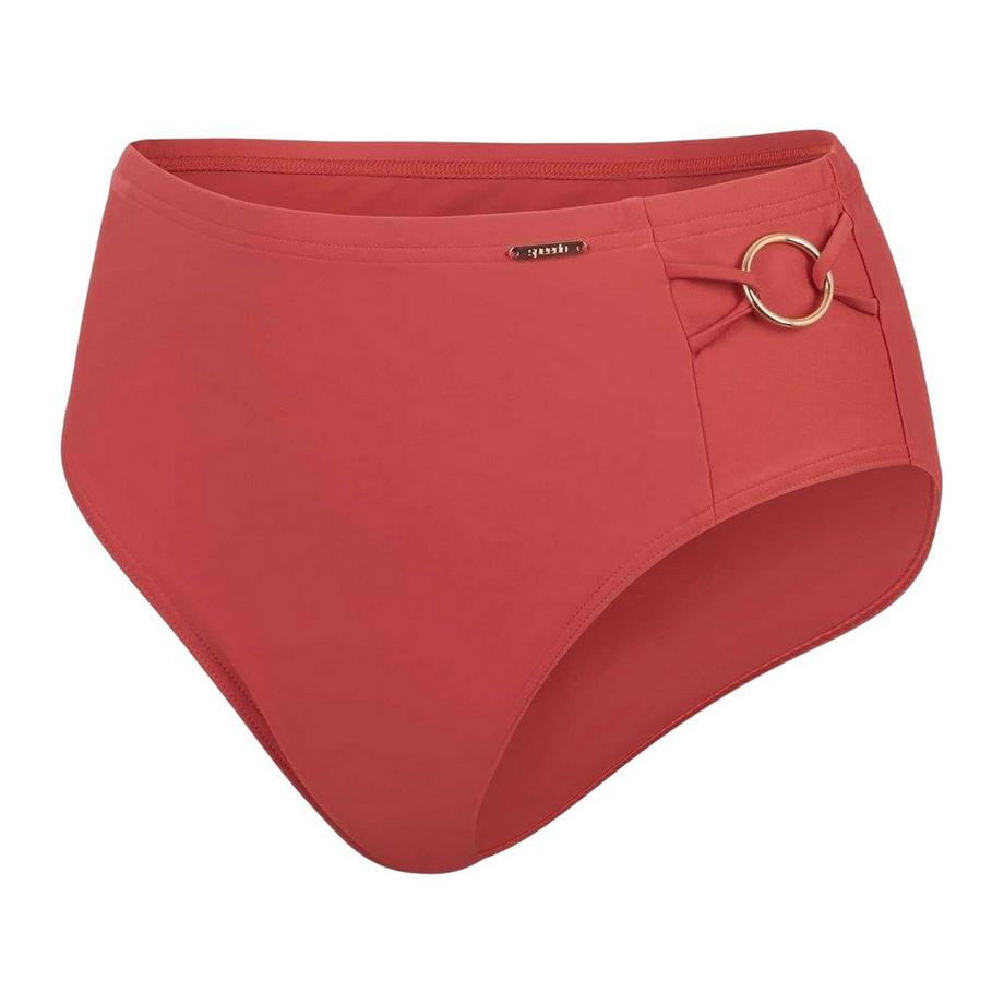 Slip Bikini Vita Alta Anello D´oro