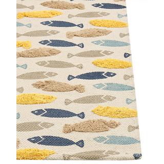 Beliani Tappeto per bambini en Cotone Boho IPUH  