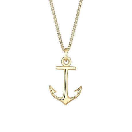 Elli  Collier Pendentif Ancre Maritime Mer 