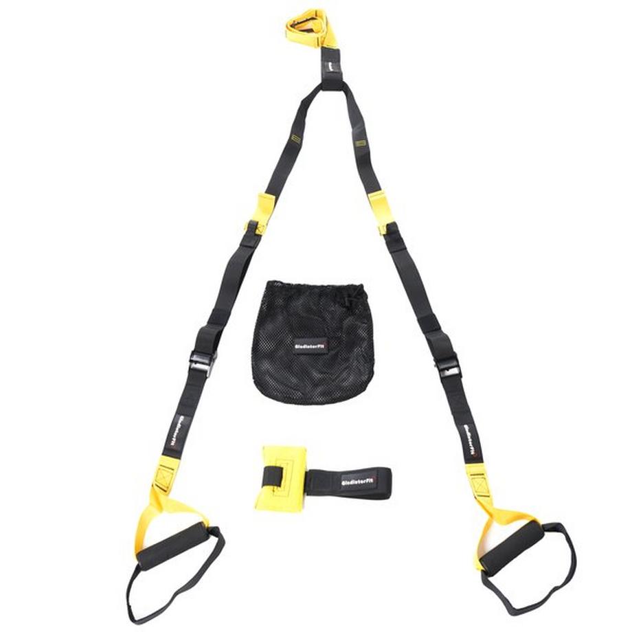 Aufhängeschlaufen Krafttraining + Tasche GladiatorFit