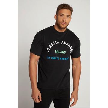 T-shirt a mezze maniche con stampa "Milano" e scollo a girocollo