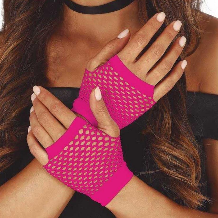 Fiestas Guirca Gants Résille Sans Doigts  